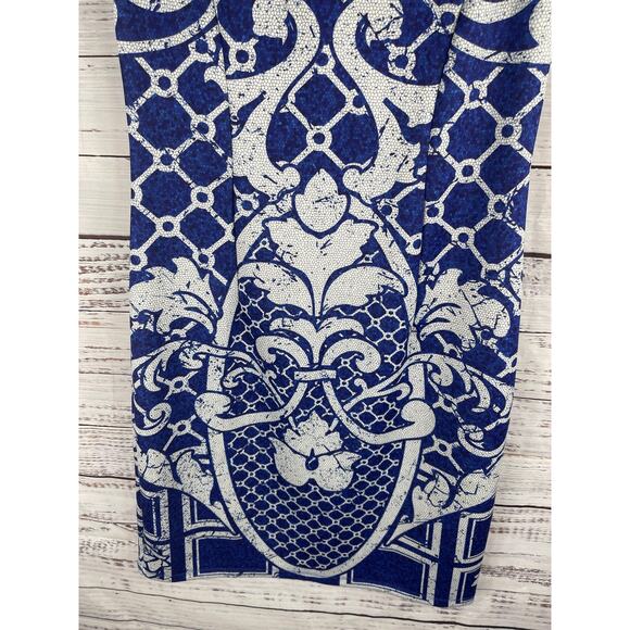 Isle By Melis Kozan Dress Women's Small Sleeveless Sheath Baroque Print - Picture 3 of 7